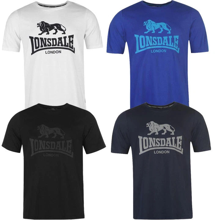 Lonsdale London LL Logo Lion T-Shirt Men S M L XL 2XL 3XL 4XL Tee new