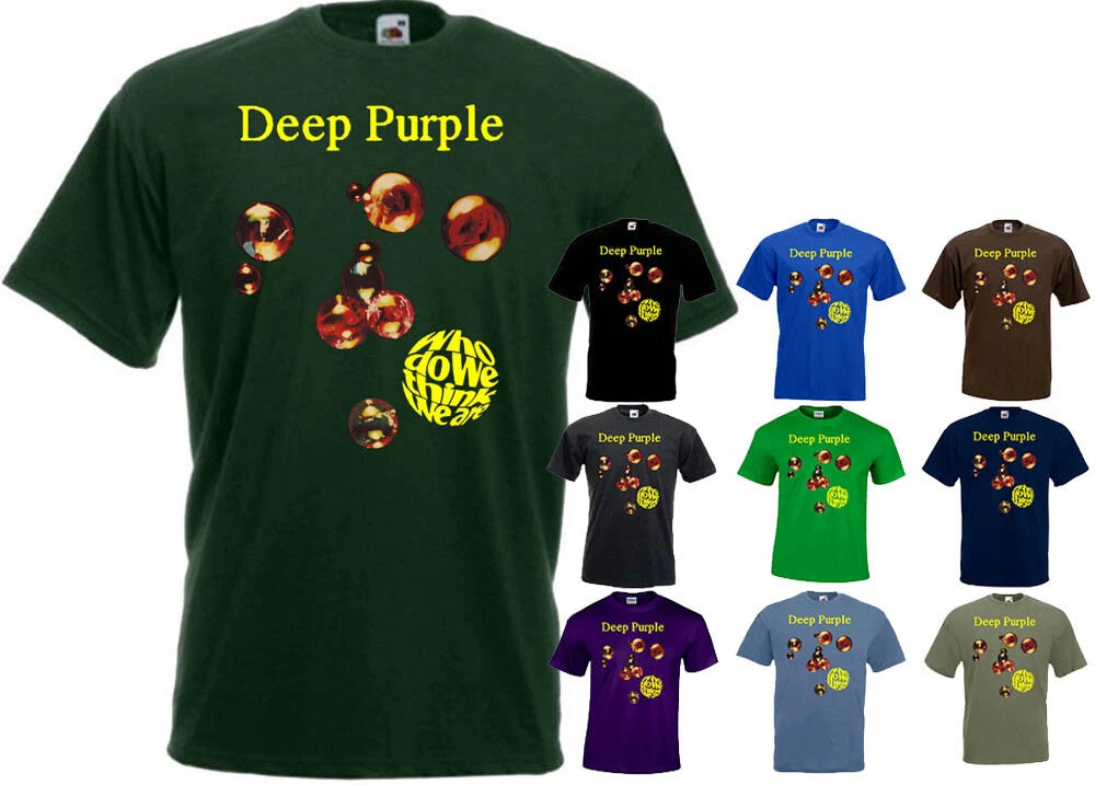 Deep Purple Who Do We Think We Are t-shirt hard rock all colors all sizes S-5XL