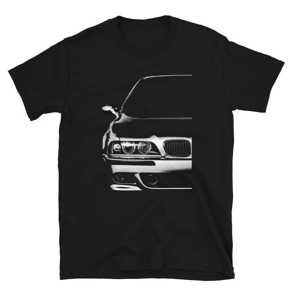 E39 M5 Tuning Car Mens T-Shirt - Retro Automotive Tee Shirt Design for Men