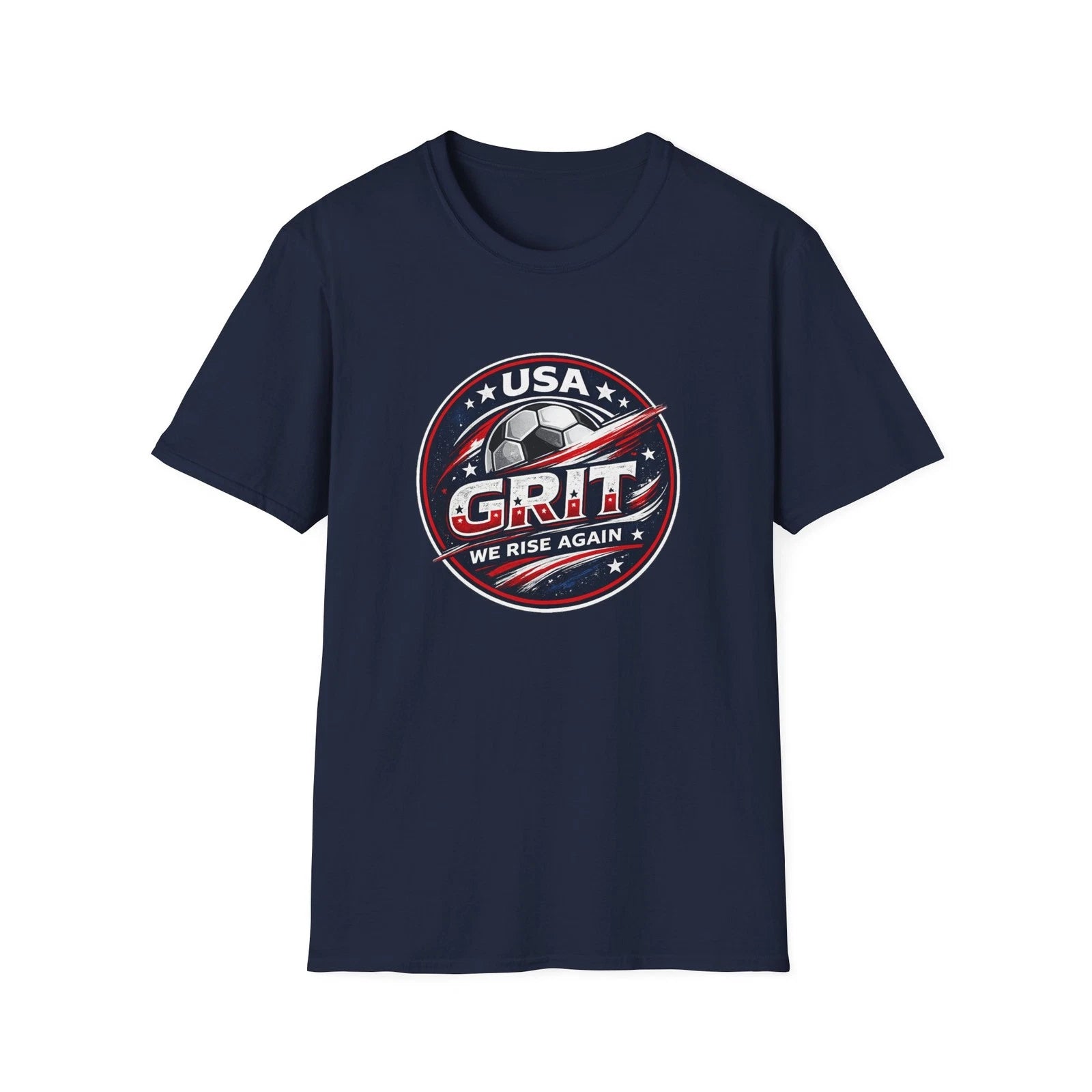 USA Soccer Grit Shirt 2026 World Cup Fan Tee Patriotic Game Day T-Shirt