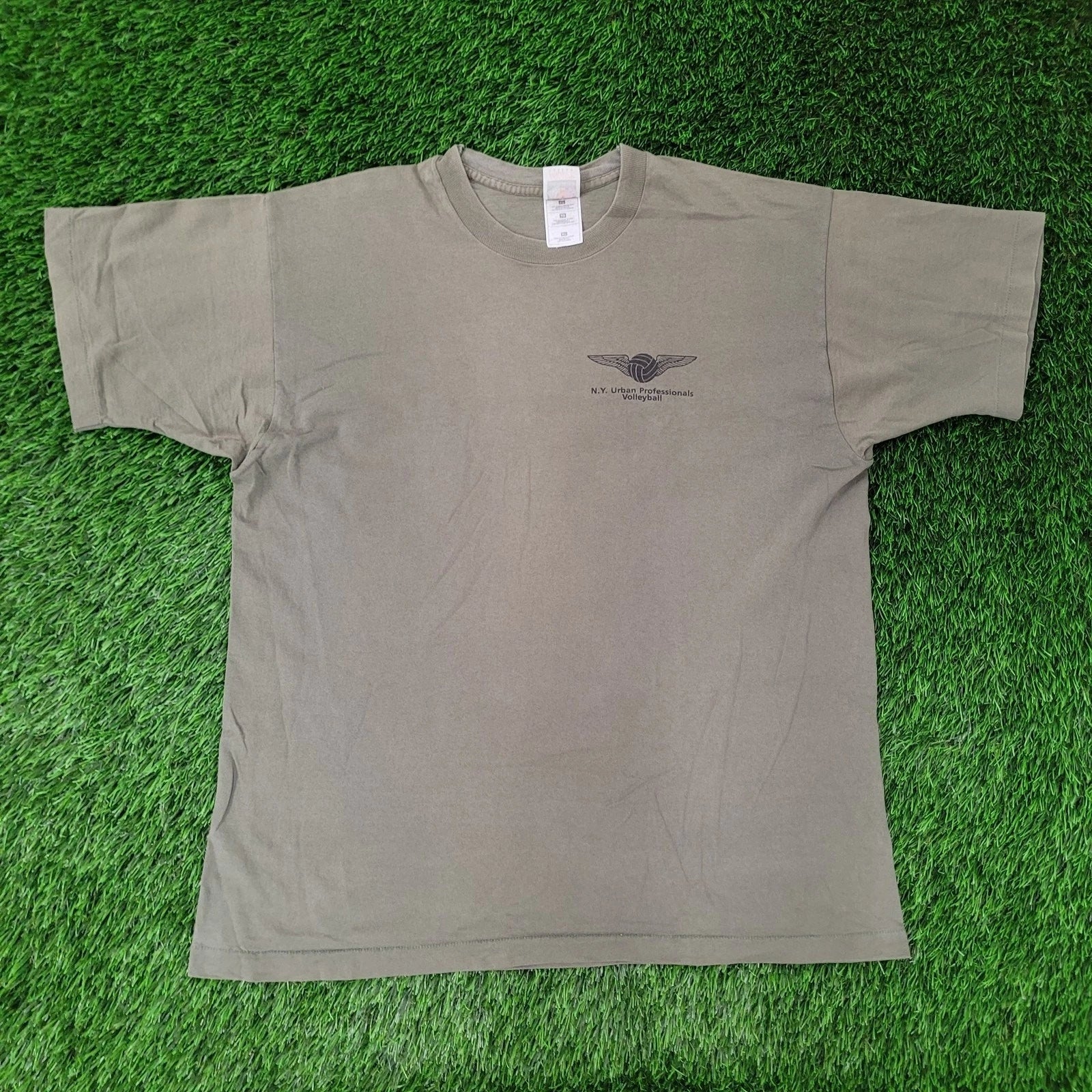 Vintage 90s VBNY Volleyball Shirt XL 24x28 NY Urban Professionals
