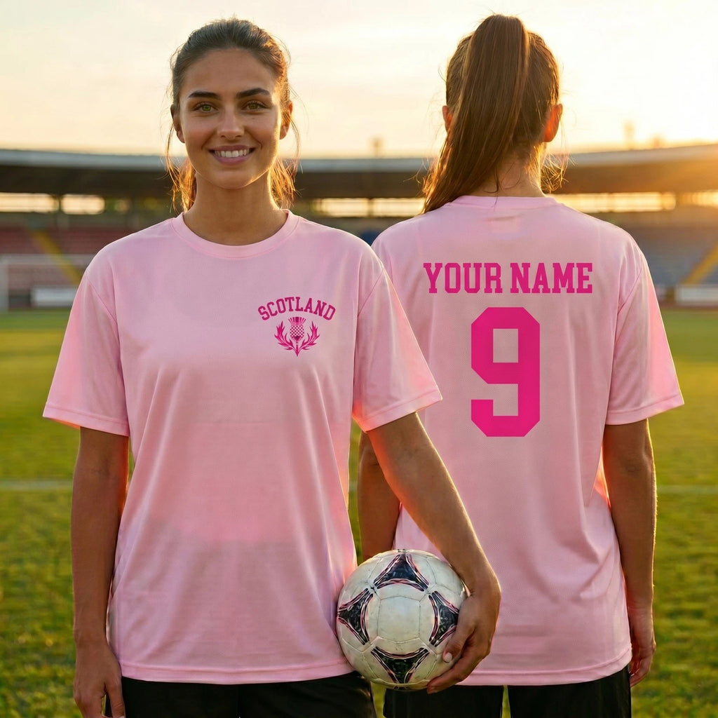 Personalised Scotland Football Top Custom Name Number Supporter Gift
