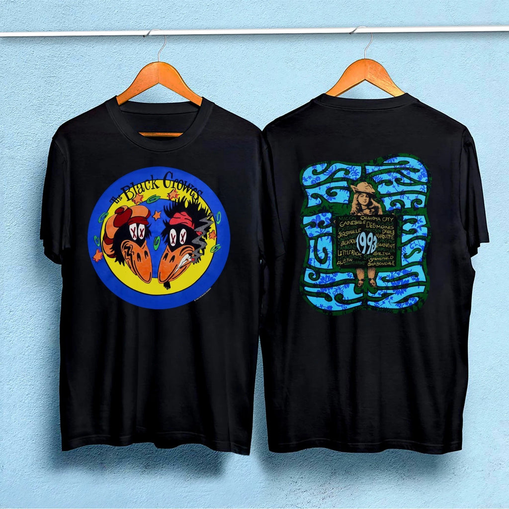 vintage 1993 Black Crowes As High As The Moon Tour Shirt