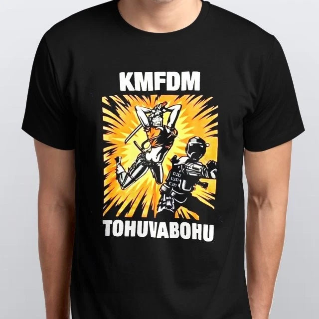 Summer Vintage Y2K KMFDM T-SHIRT sizes S M L XL XXL 3 4 XL colours Black