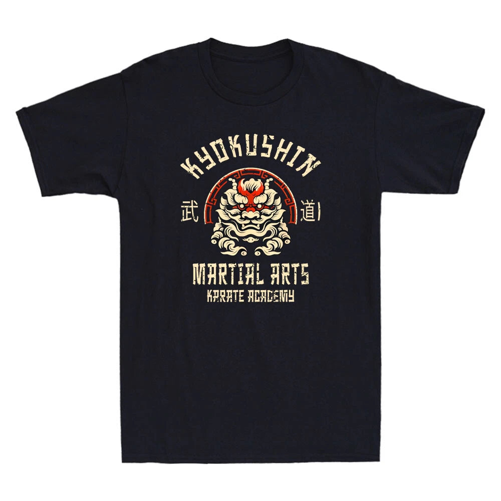 Kyokushin Karate Japanese Martial Arts Funny Vintage Men's Short Sleeve T-Shirt