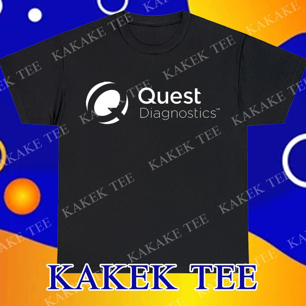 New QUEST Diagnostics Logo T-Shirt Funny Size S to 5XL