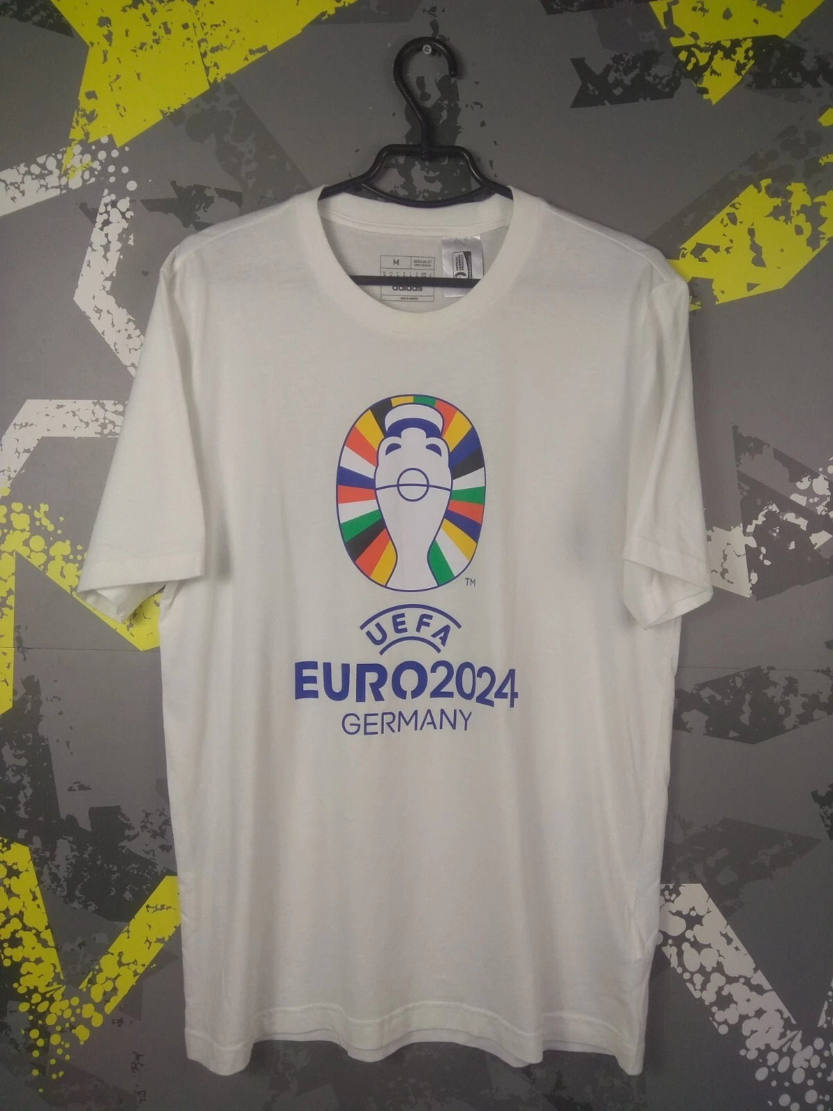 Euro 2023 Germany Fan Stadium Football Soccer Shirt Adidas Men Size M ig93