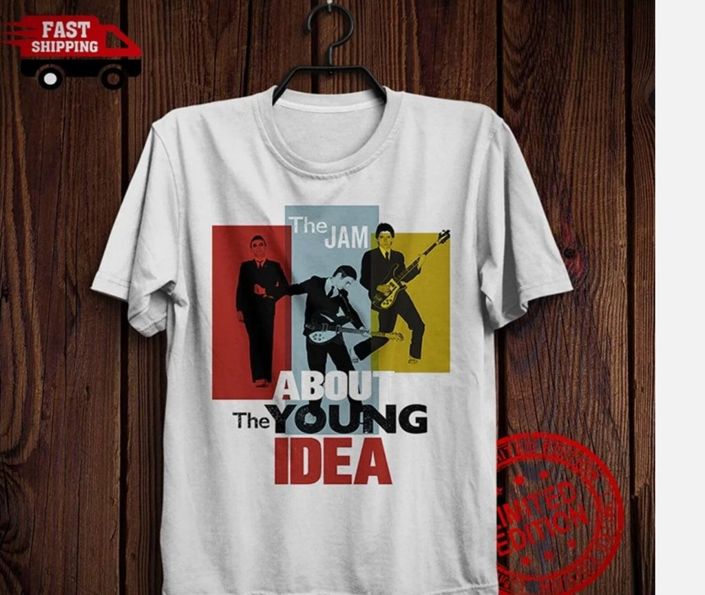 About The Young Idea The Very Best Of The Jam T shirt Paul Weller, Bruce Foxton