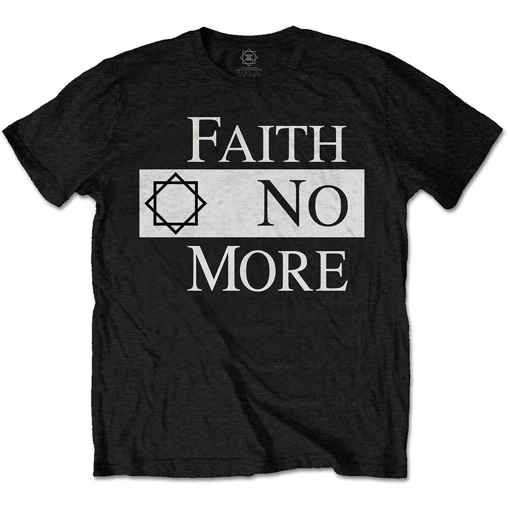 Faith No More Classic Logo Shirt S-XXL Tshirt Official Rock Band T-Shirt