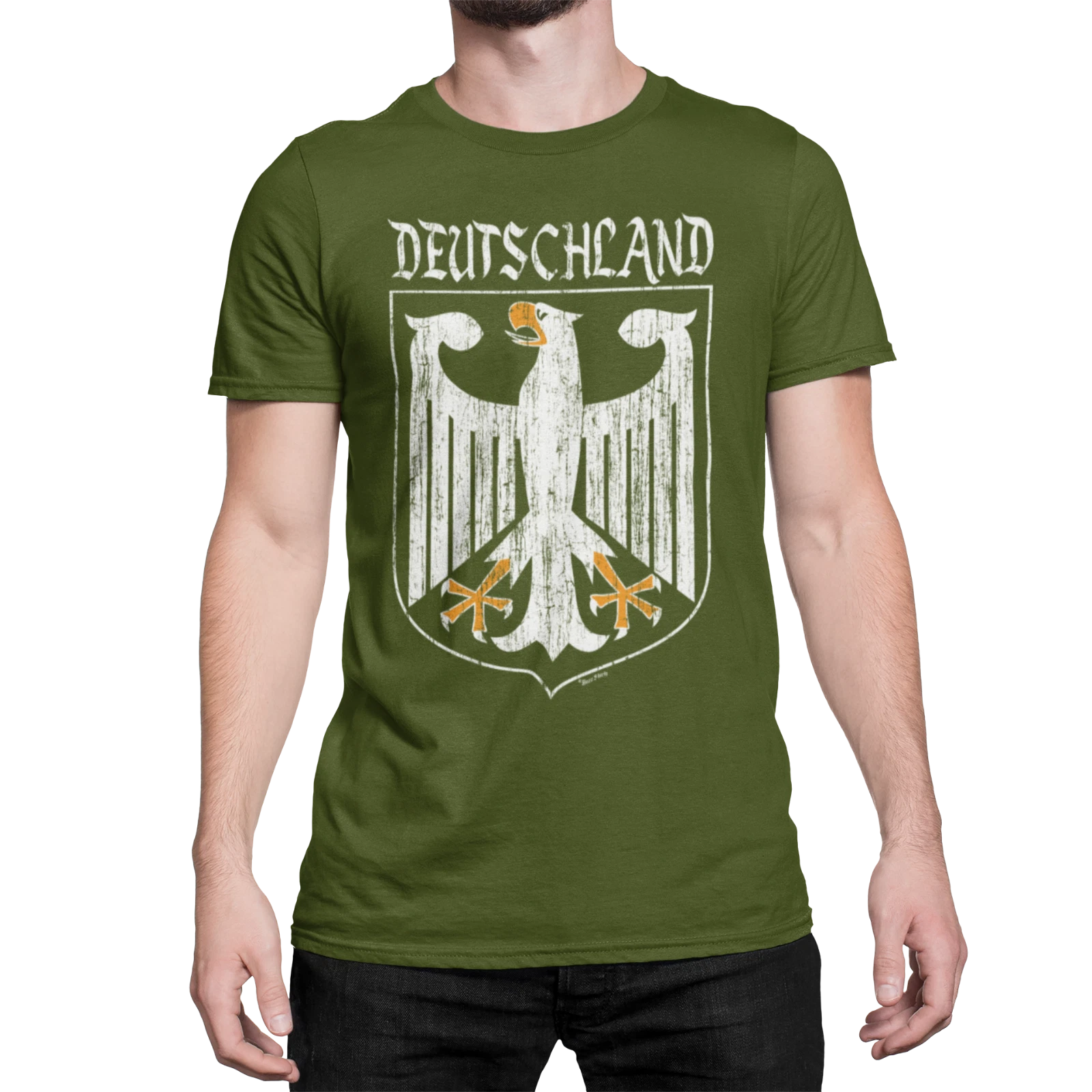 Mens DEUTSCHLAND T-Shirt 2026  GERMANY Football Eagle Euro World Cup Kit