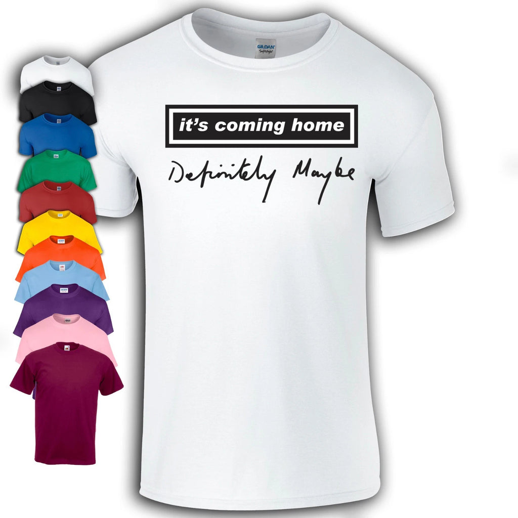 It's Coming Home Definitely Maybe England T-Shirt | Football
