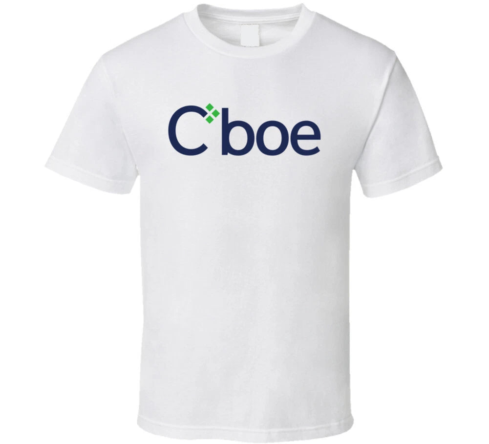 Cboe Global Markets Nasdaq Company Logo Employee Fan T Shirt