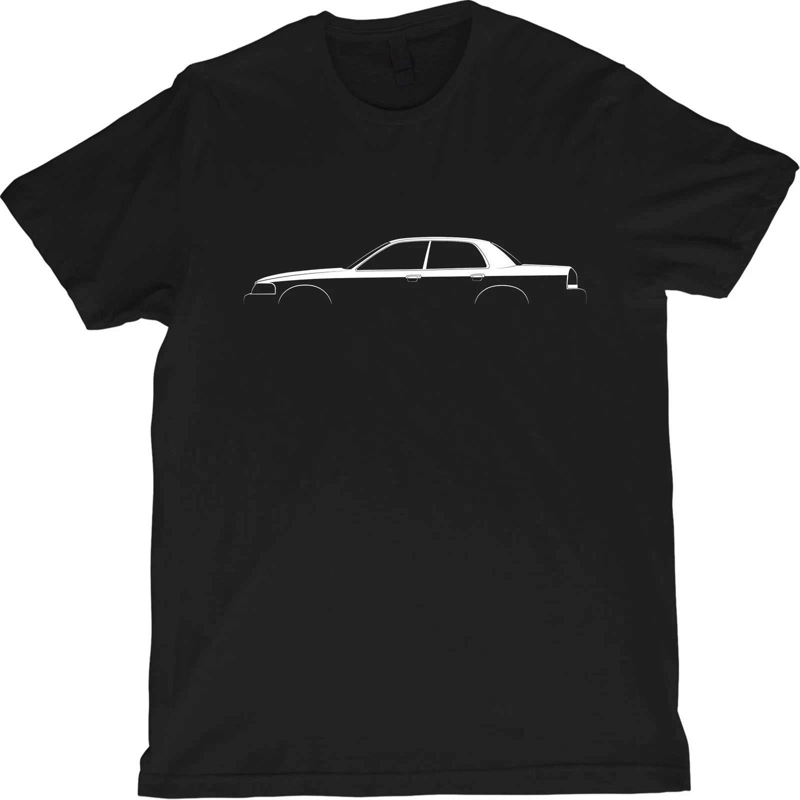 Crown Victoria Full Size Sedan Silhouette T-Shirt