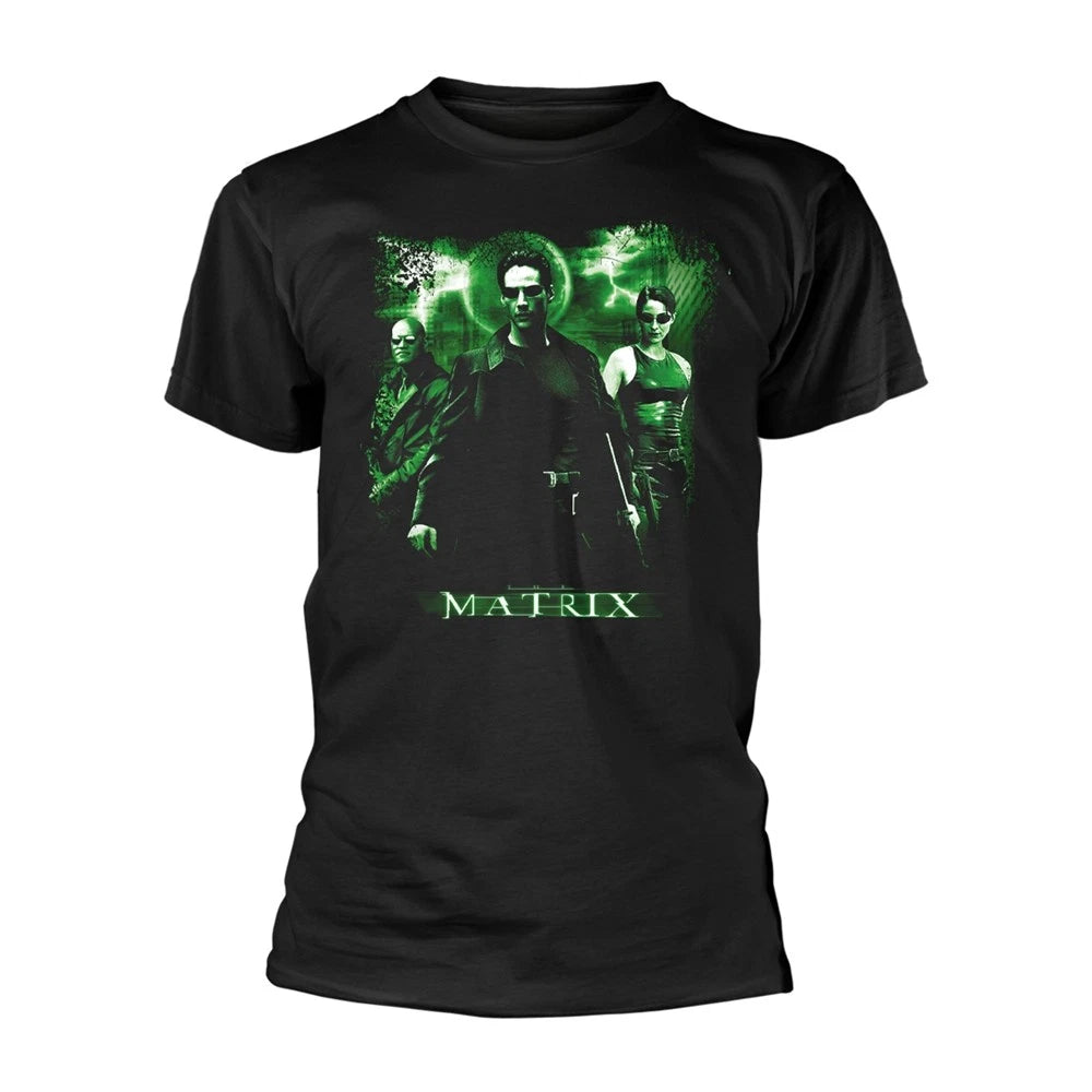 The Matrix Green Art Grunge Official Tee T-Shirt Mens