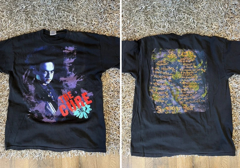 Vintage 1989 The Cure The Prayer Tour Band Tee