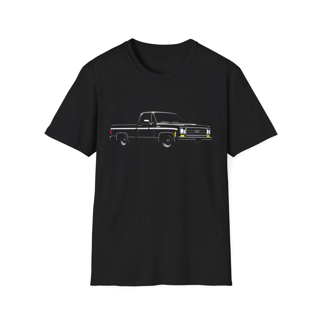 1977 Chevy K10 T-Shirt Squarebody Pickup Truck Tee Classic C/K 4x4 Vintage GM