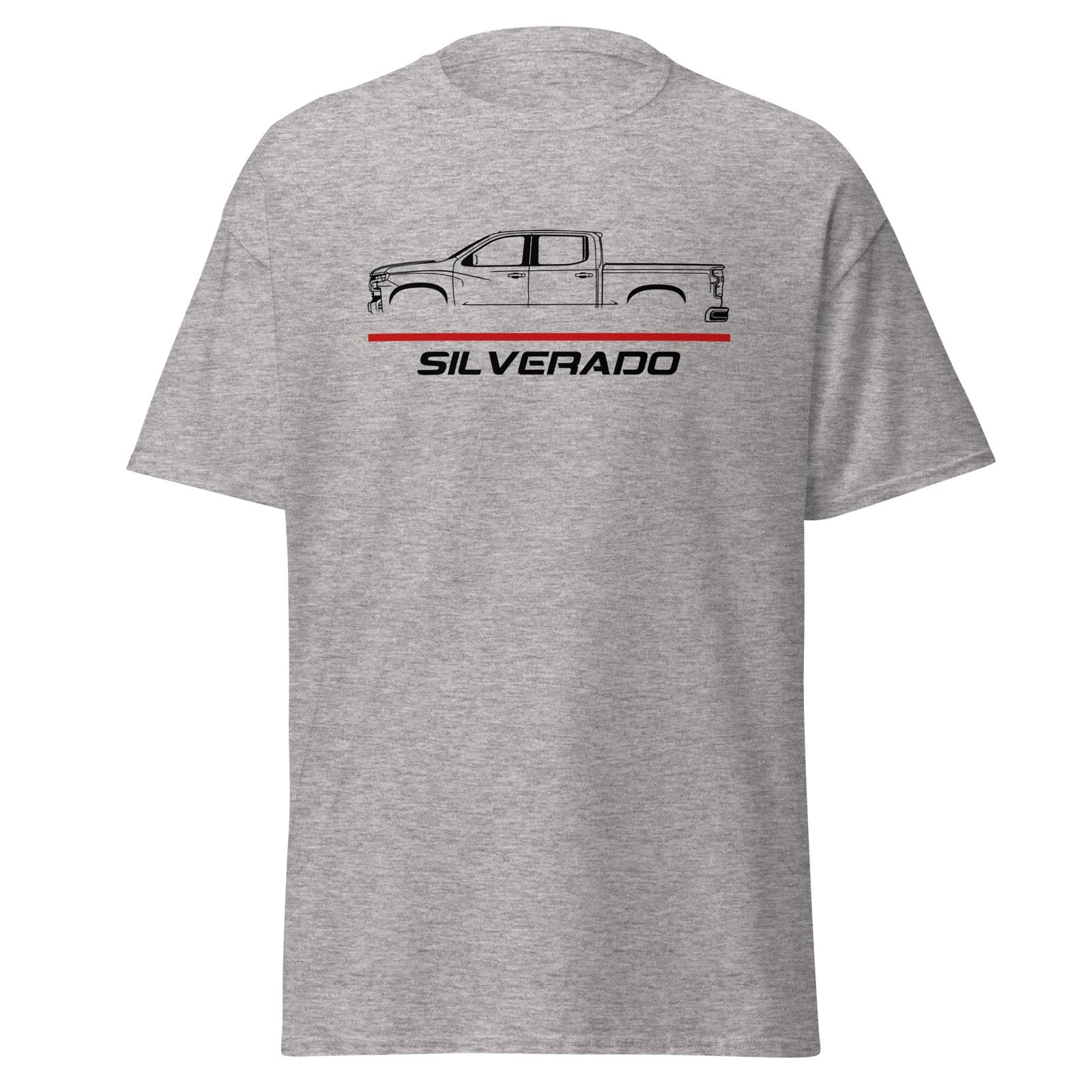 Silverado 2019 Modern Crew Cab Custom Truck Stance Graphic T-Shirt Gift