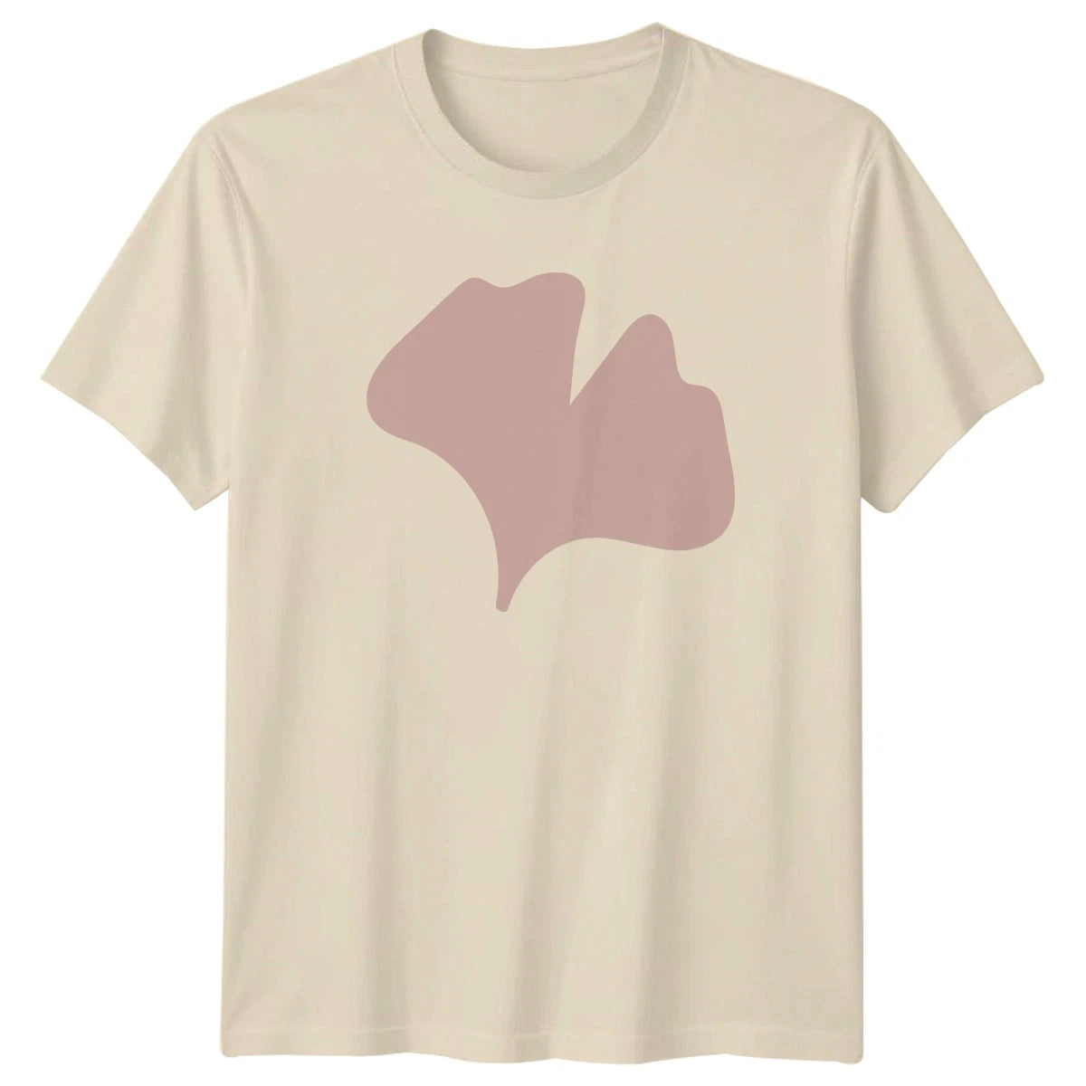 Abstract Organic Shape T-Shirt Minimalist Design Abstract Art Birthday