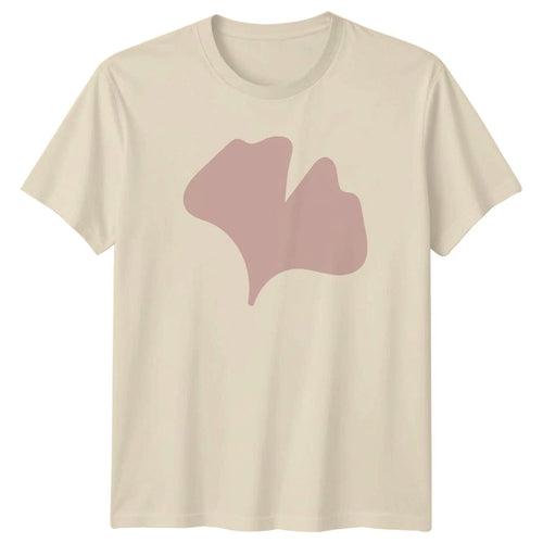 Abstract Organic Shape T-Shirt Minimalist Design Abstract Art Birthday
