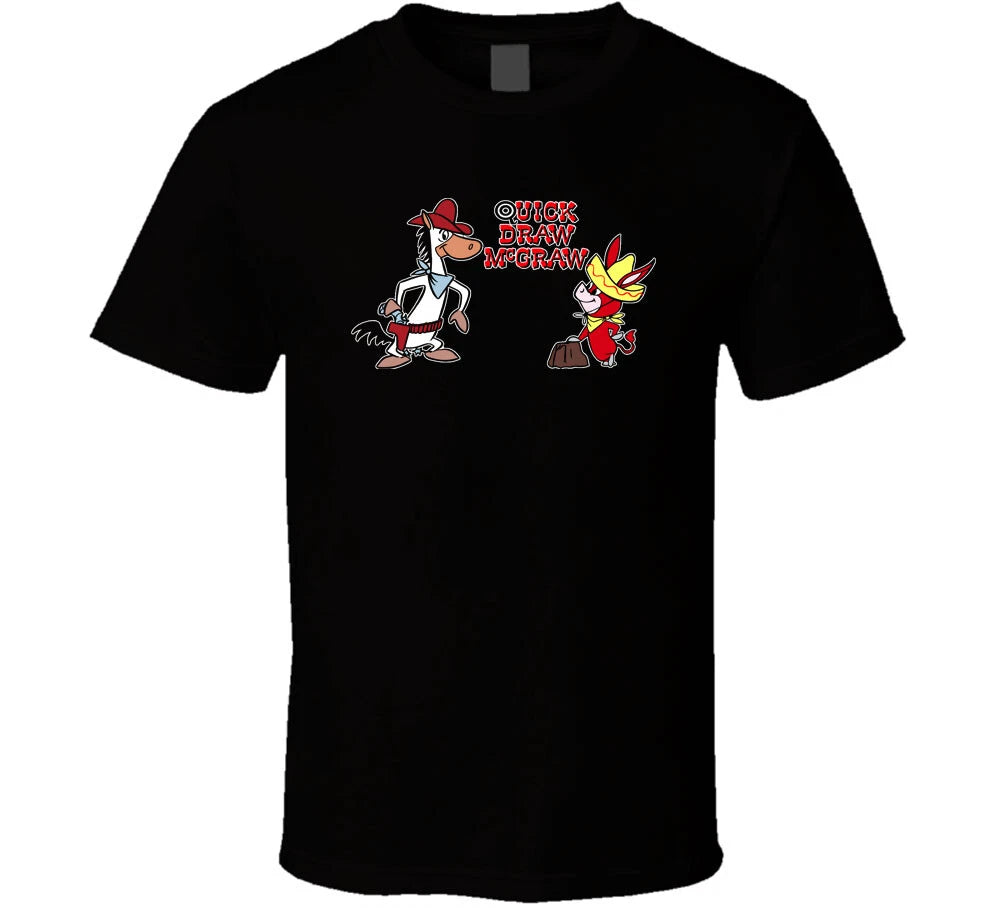 Quick Draw McGraw Hanna Barbera gift logo 2 T-Shirt tee Unisex Free Shipping