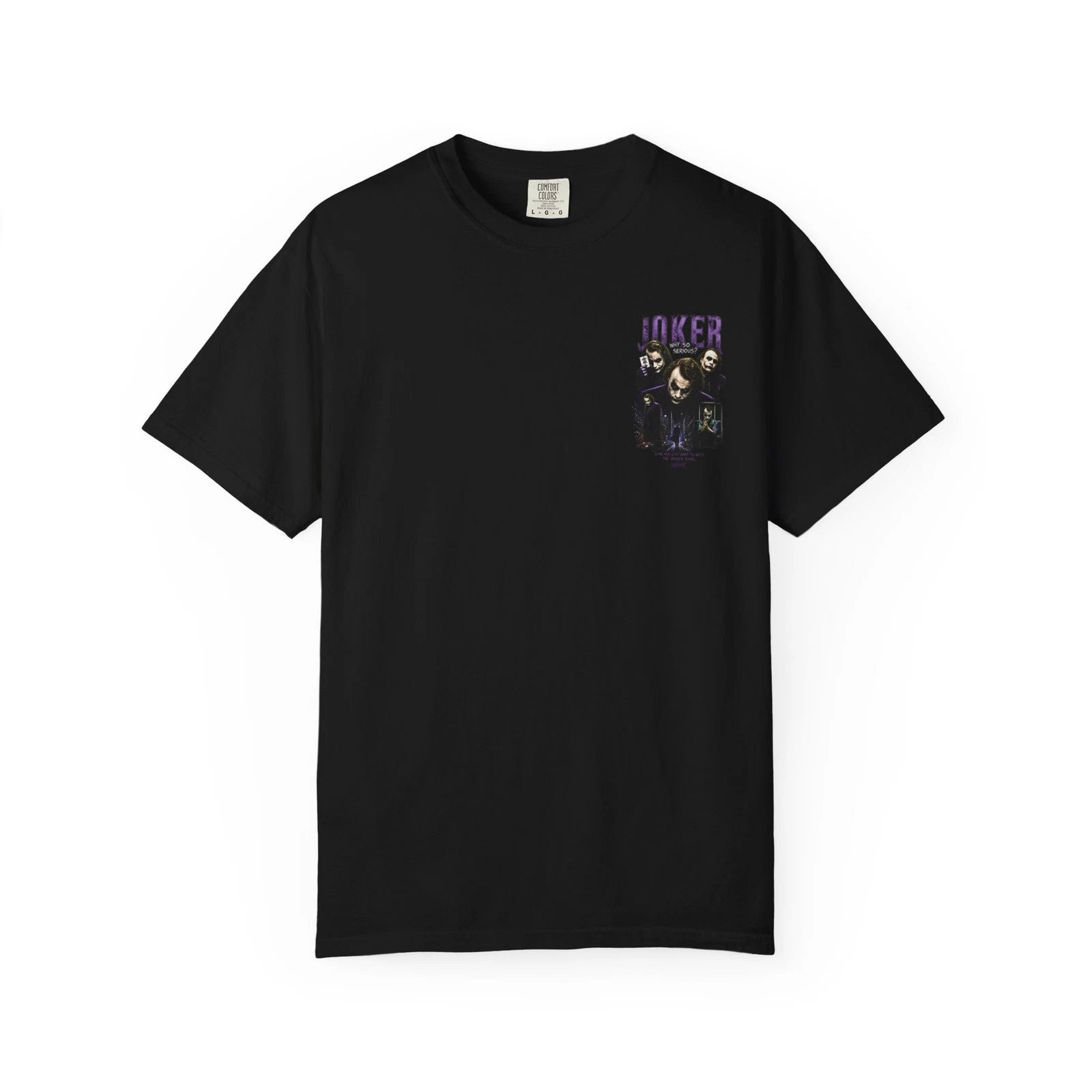 Joker Collage T-shirt | Movie Villain Portrait Graphic