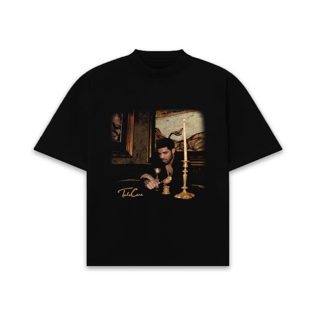 Retro Style Drake Adults T-Shirt Fun Vintage Drizzy Merch Top New TAKE CARE