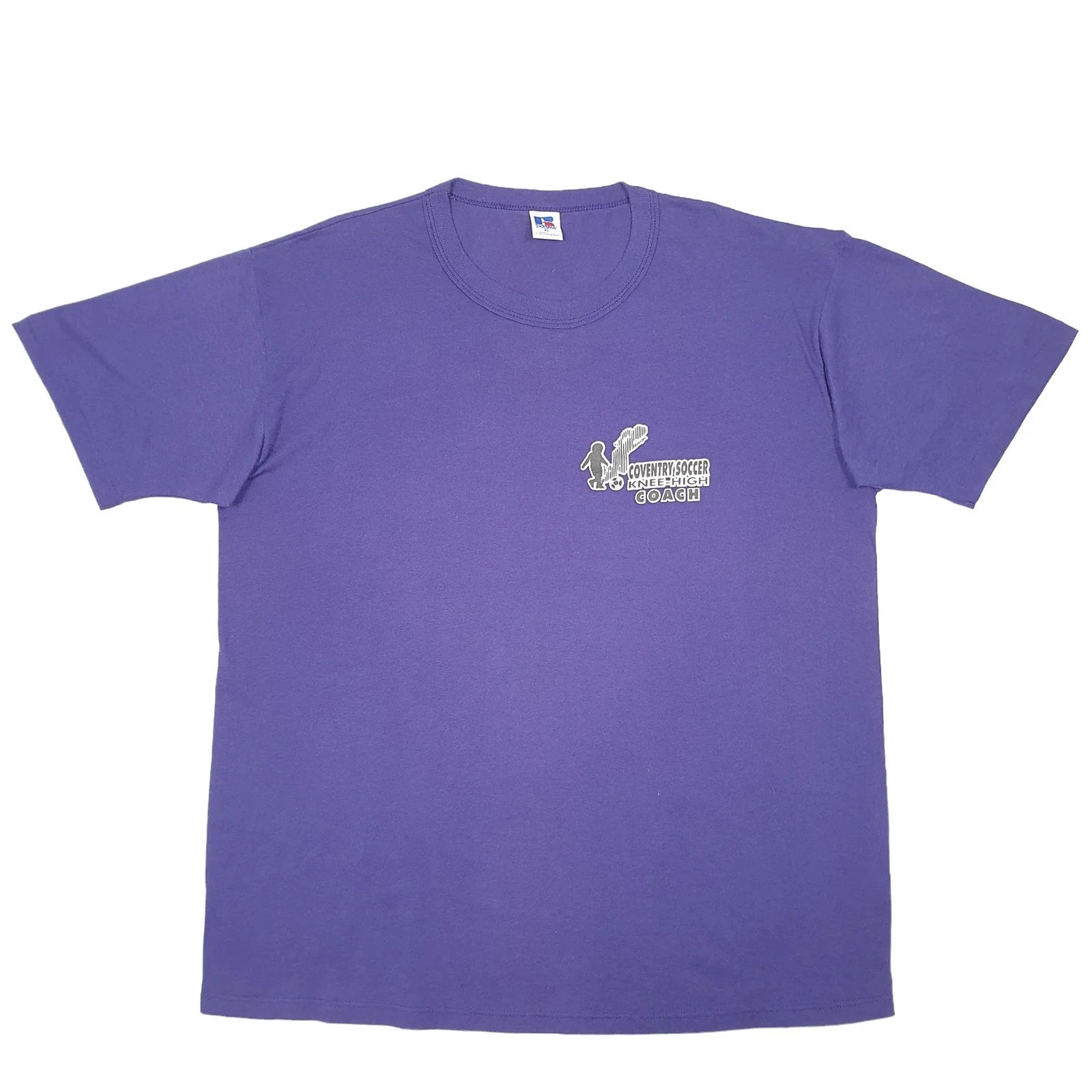 Russell Athletic Coventry Kids Soccer Coach USA Short Sleeve T Shirt