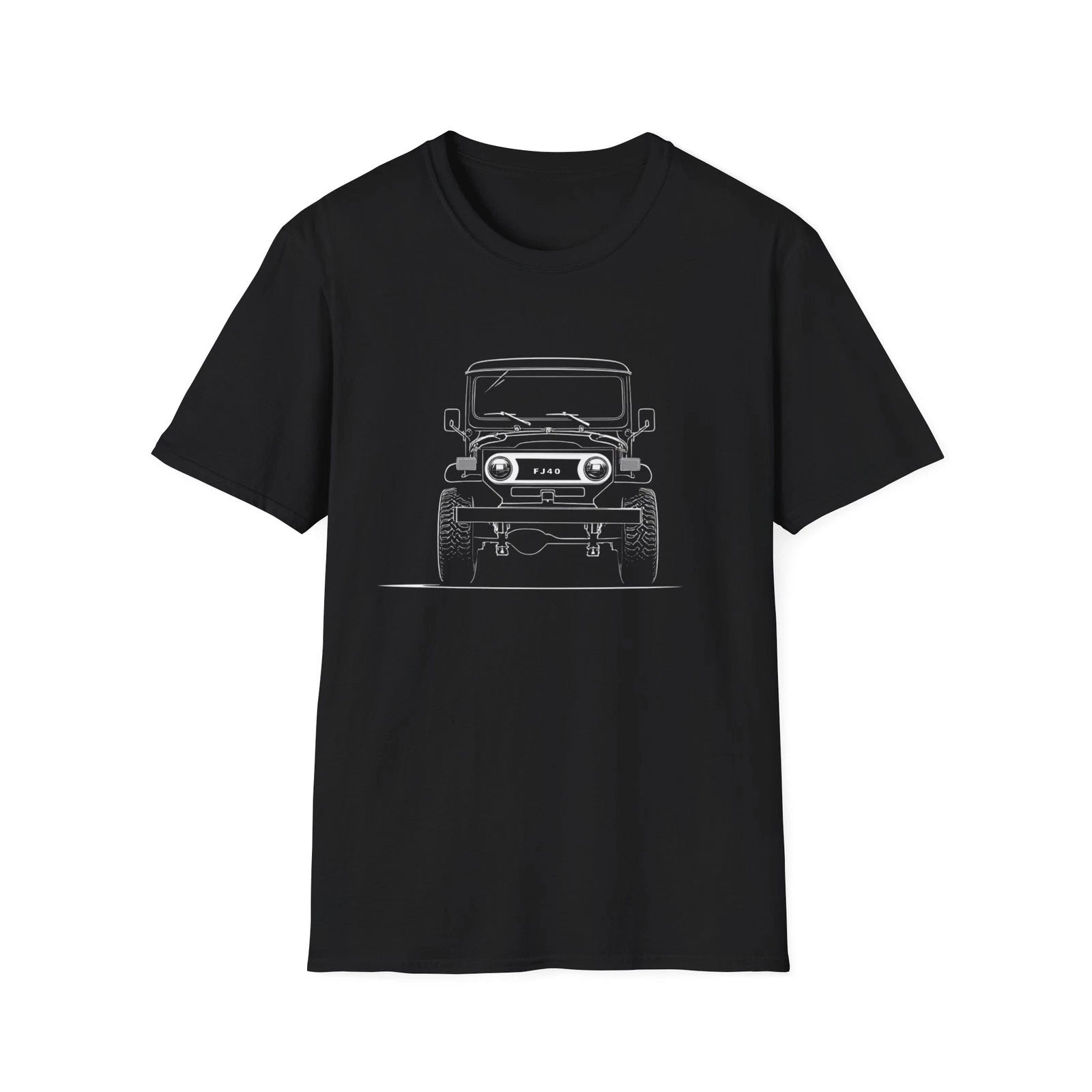 FJ40 Land Cruiser T-Shirt | Classic 4x4 Off-Road Graphic Tee | Vintage SUV Shirt