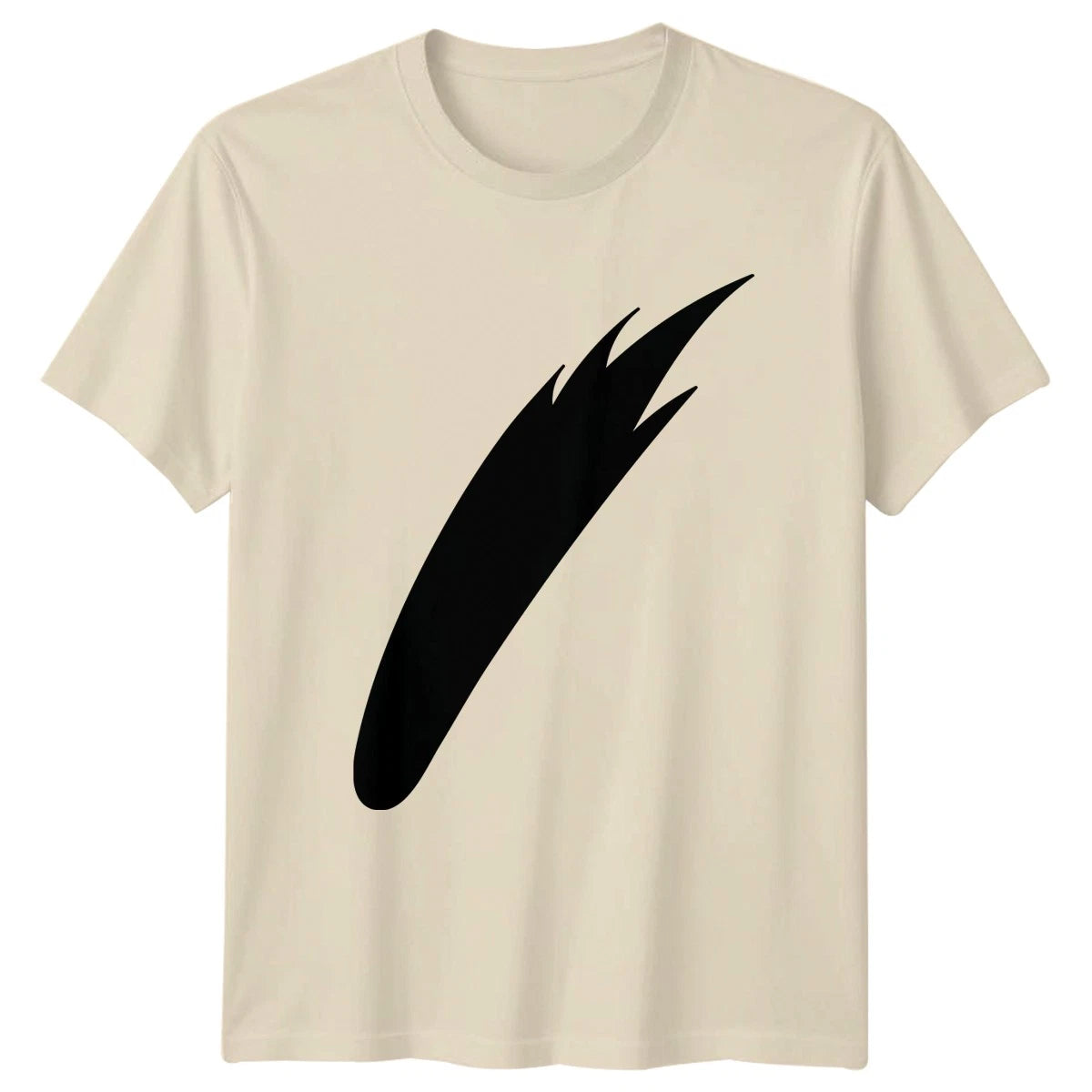 Minimalist Black Speed Comet Graphic T-Shirt Space Abstract Birthday Gift
