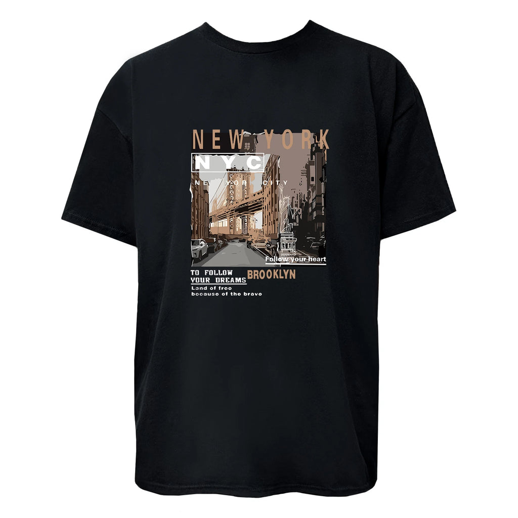 New York NYC Brooklyn Follow Your Dream Graphic T-Shirt / Hoodie / Sweatshirt