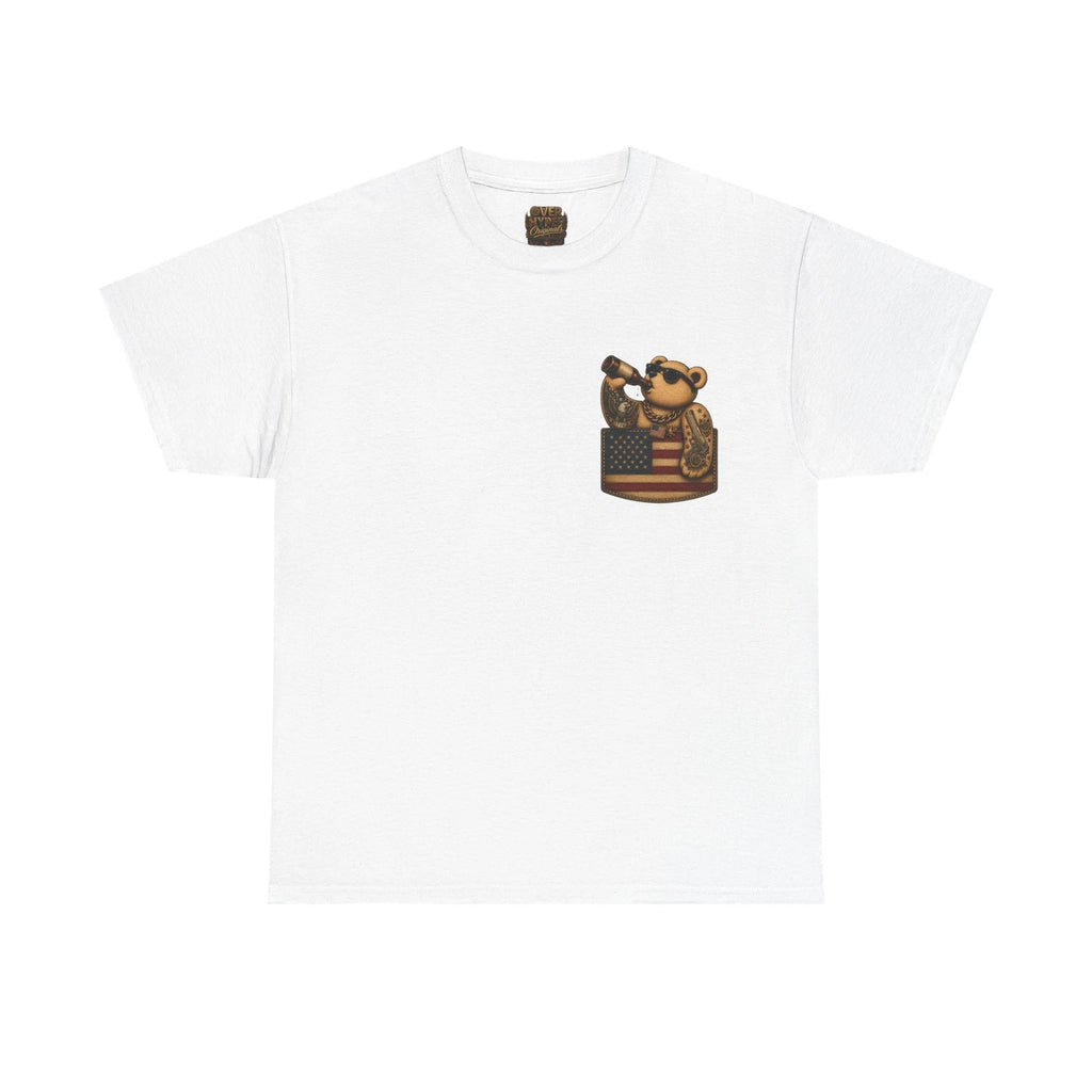USA-Over Hyped Originals Out Of Pocket World Cup Collection Graphic T-Shirt