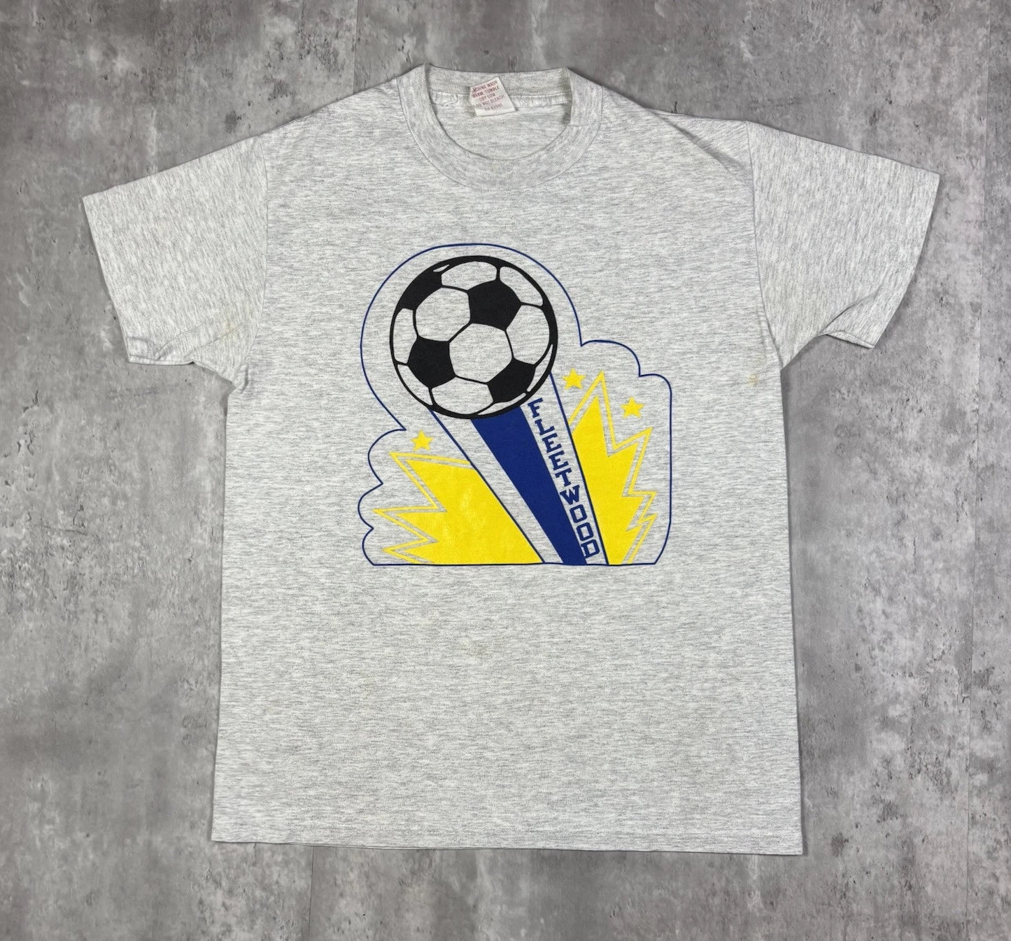 Vintage 90s Soccer Tournament Art Promo T Shirt Mens size M