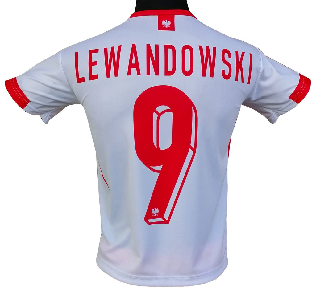 Lewandowski Football T-shirt - Poland Team : new model - 2026 collection