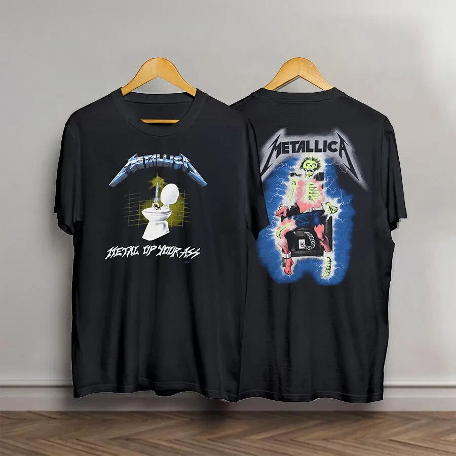 RARE!! 1985 Metallica Metal Up Your Ass The Dark Shirt Vintage S-5XL