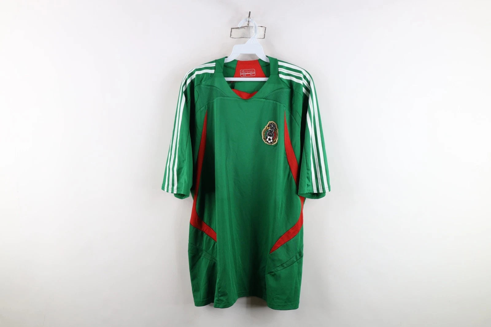 Vintage Mens XL Distressed Atletico San Pancho Mexico Soccer Football Jersey