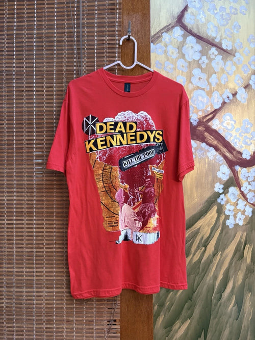 2011 Dead Kennedys Kill The Poor Red T-Shirt Size M