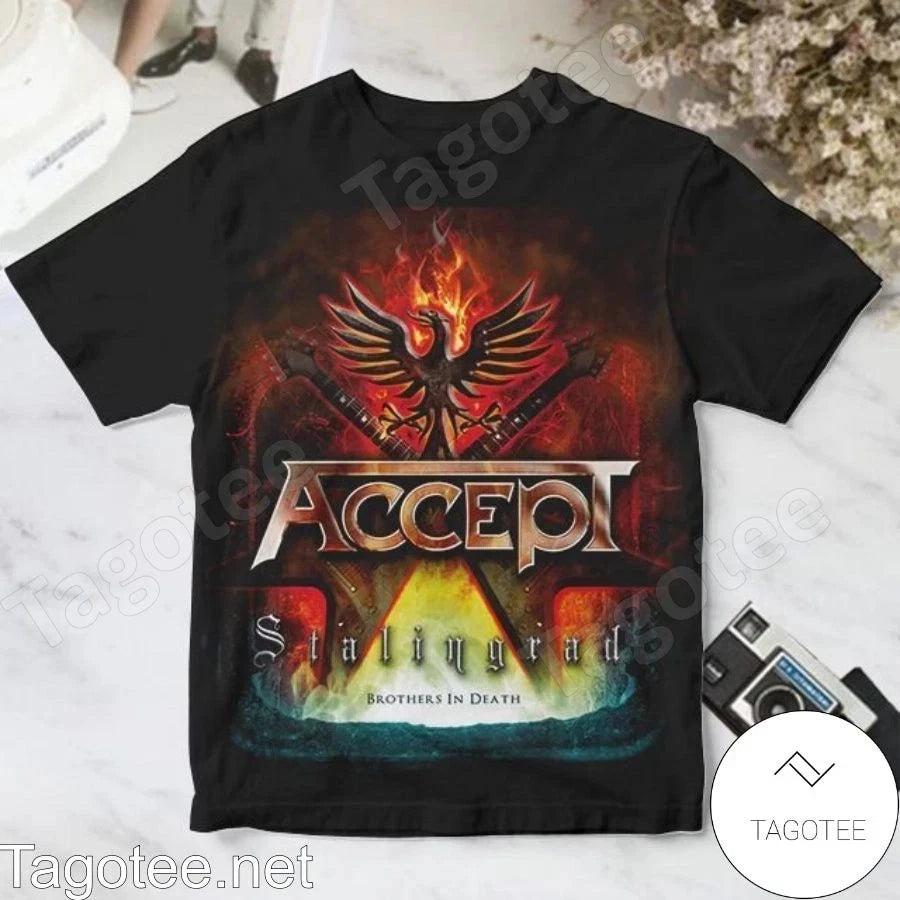 Special Accept Stalingrad Album Cover All Over Print 3D Shirt For Fan TD1043