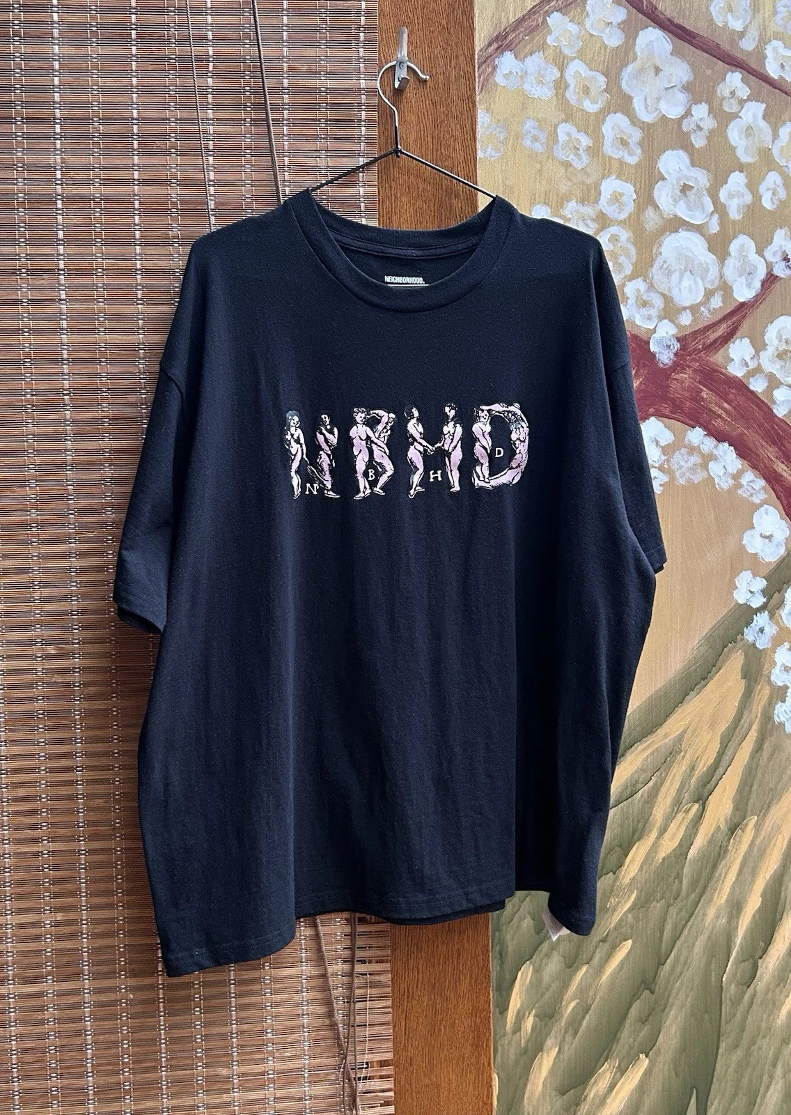 Neighborhood AW2022 Black Graphic Print T-Shirt