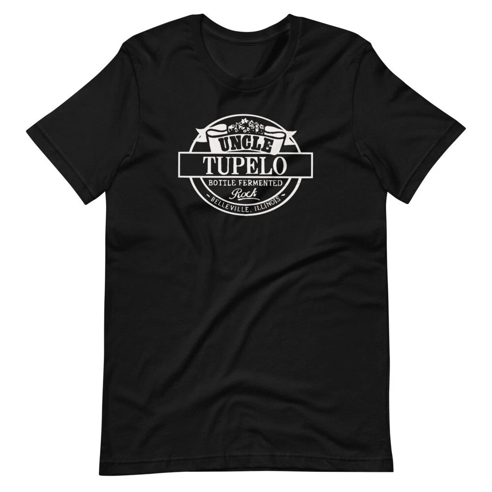 UNCLE TUPELO Band Black Graphic Tee Short-Sleeve Unisex T-Shirt