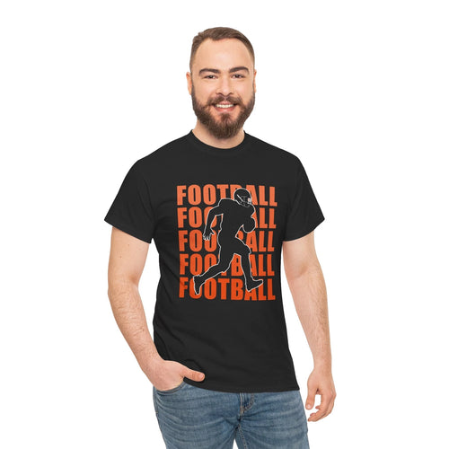 American Football T-Shirt - Football Fan Tee for Game Day & Tailgating