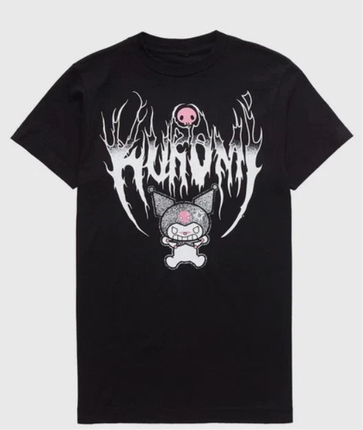 Kuromi Metal T-Shirt Size S-5XL