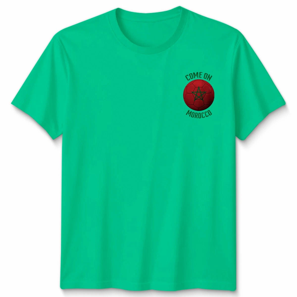 Come On Morocco Football Unisex Kids T-Shirt Country Pride Soccer Tee #WC