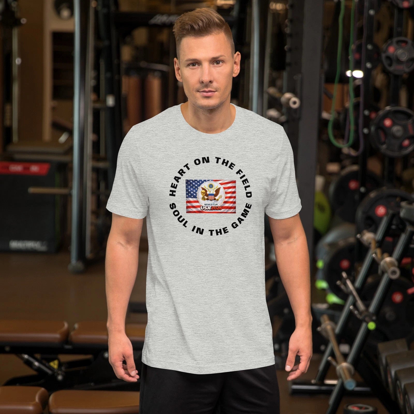 USA FOOTBALL WORLD CUP 2026 UNISEX T-SHIRT