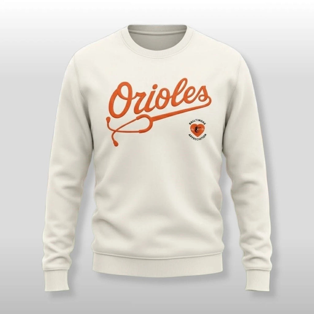 2026 Oriole Healthcare Appreciation Night May 11 Sweater Giveaway