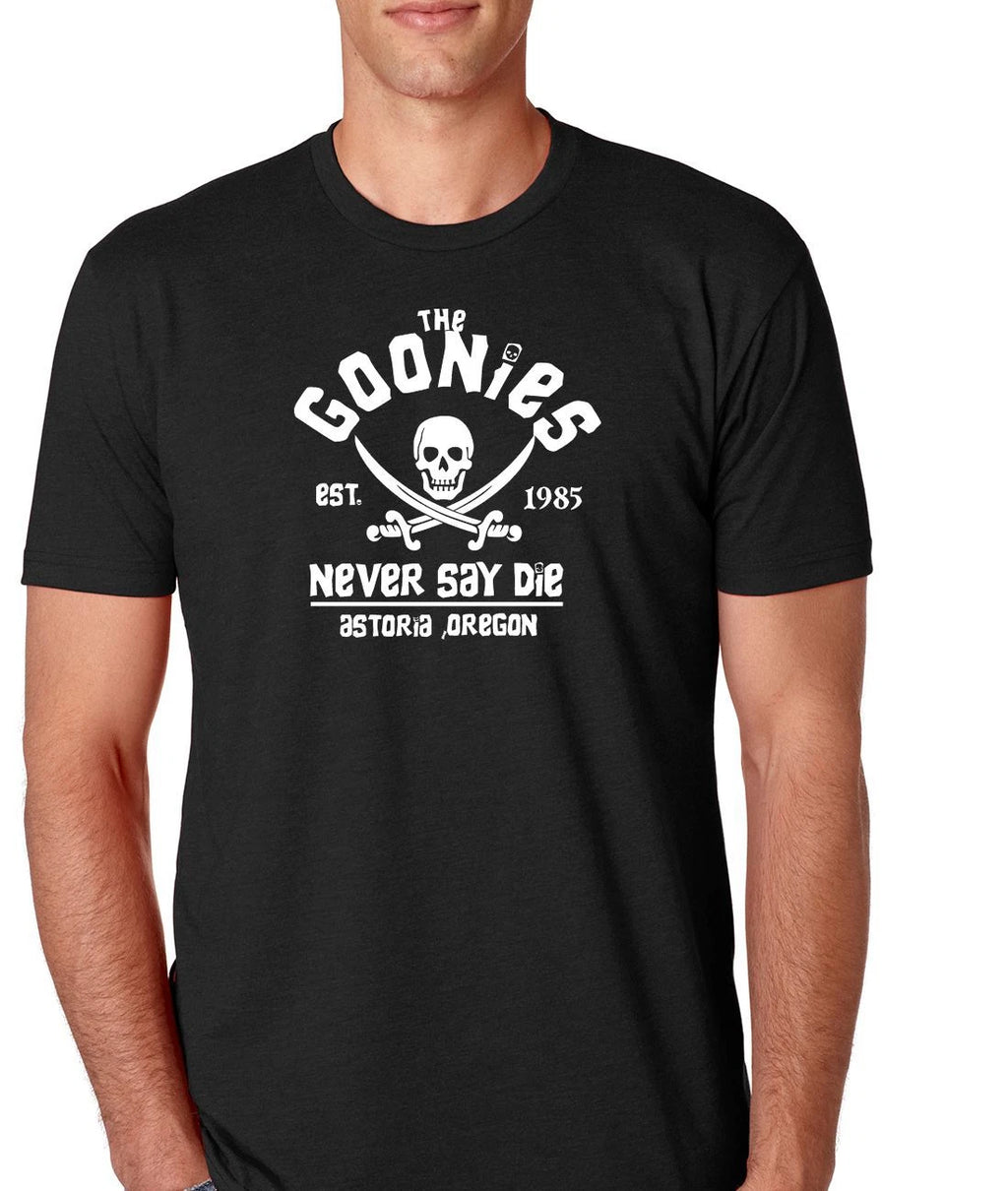 The Goonies "Never Say Die" Sloth Chunk Mens Athletic Fit T-Shirt