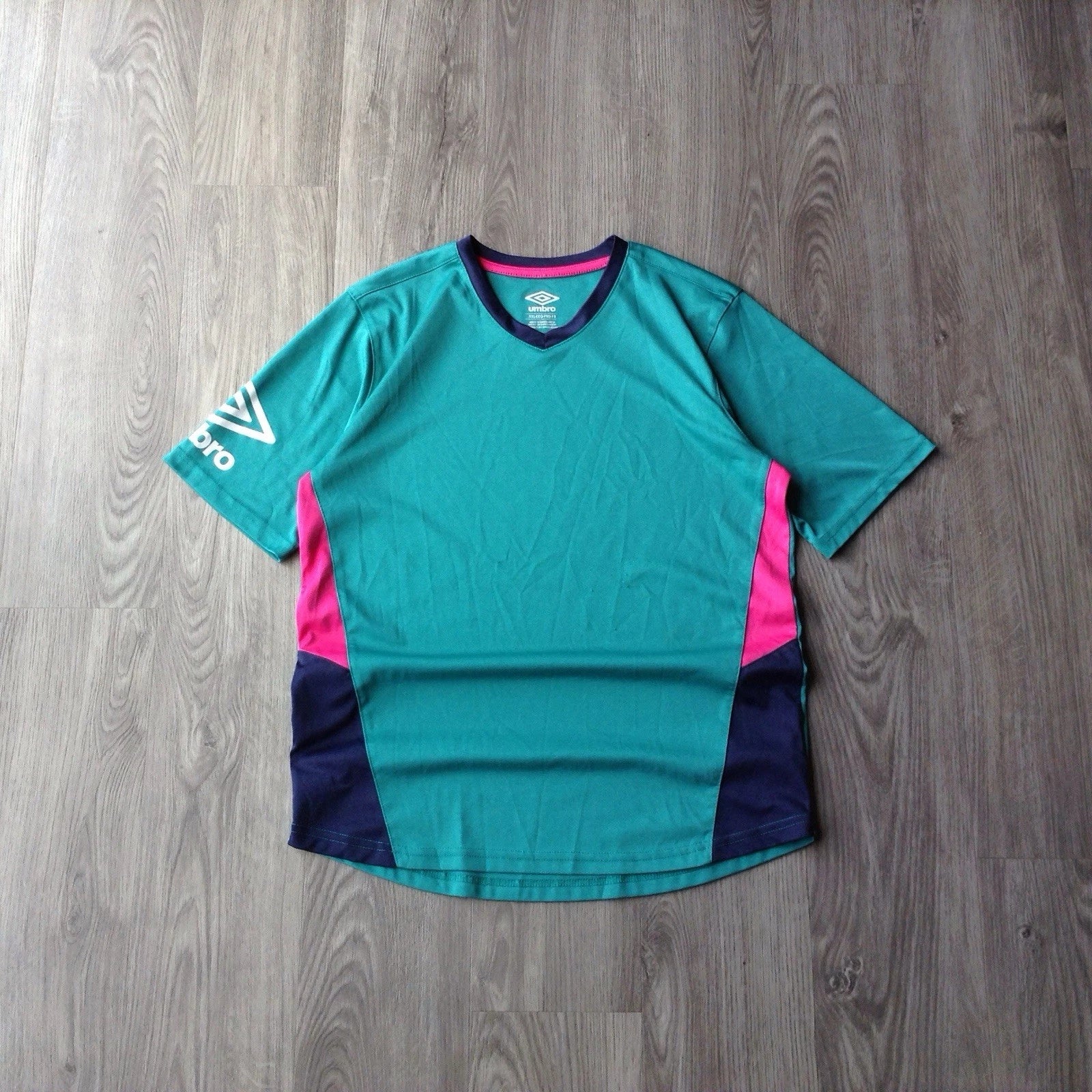 Vintage Umbro Futbol Soccer Jersey Shirt Blank Fits Size Adult Medium