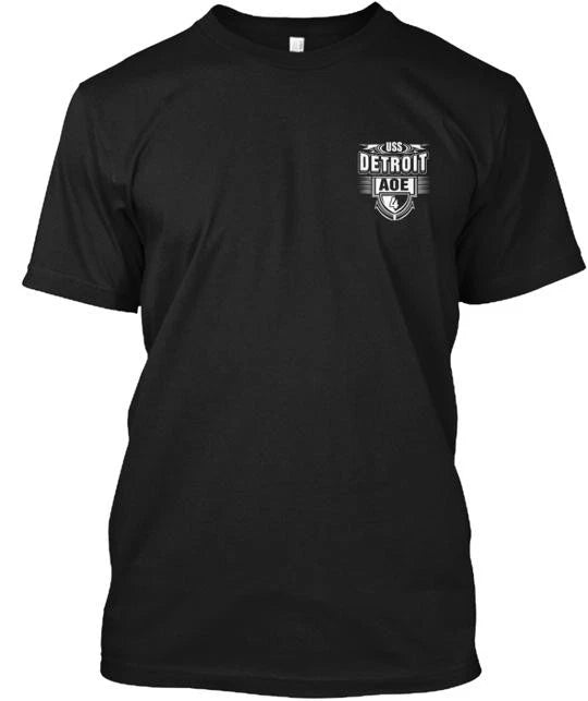 Uss Detroit Aoe 4 T-Shirt Made in the USA Size S to 5XL