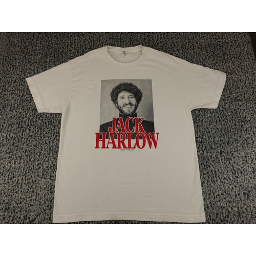 Alstyle Jack Harlow Graphic Tee Mens L White Crying in the Club Short Sleeve