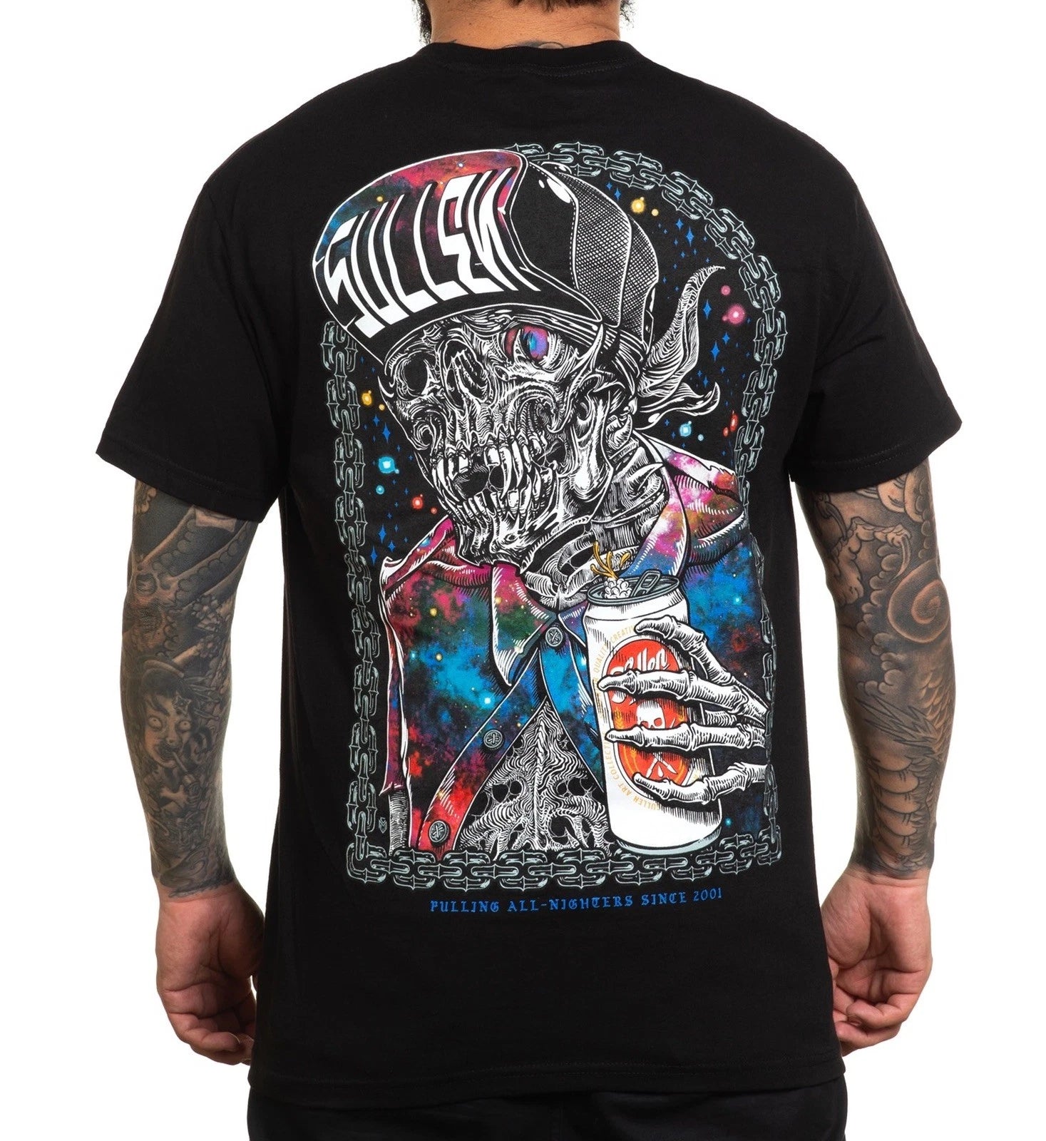SULLEN CLOTHING ALL NIGHTER TATTOO ART STANDARD T-SHIRT