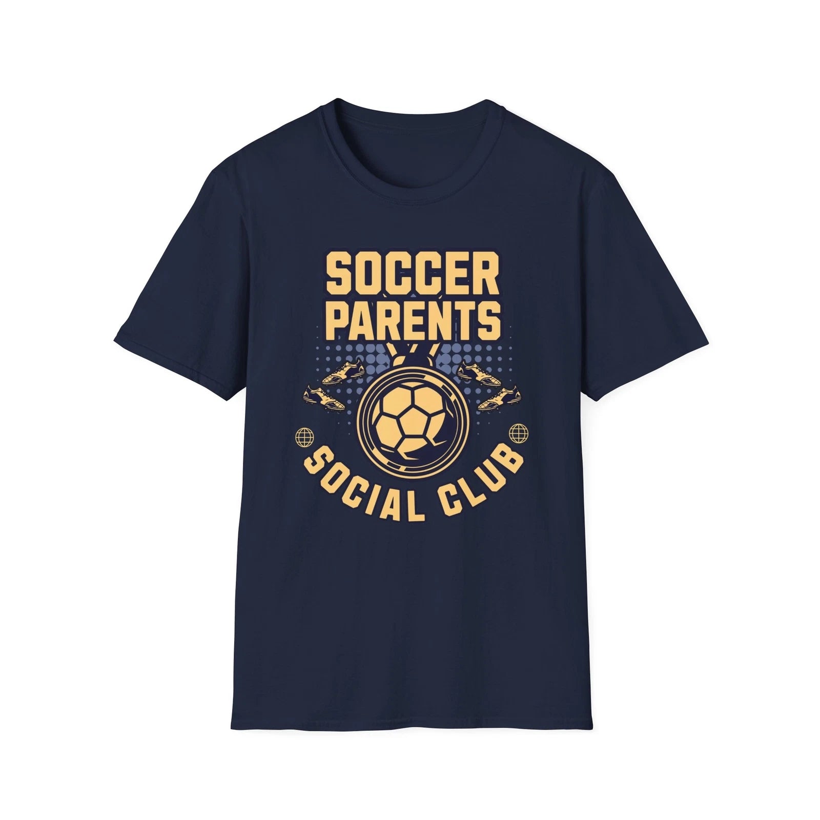 Soccer Parents Social Club T-Shirt, Soccer Mom Dad Tee, Soccer Fan Apparel,